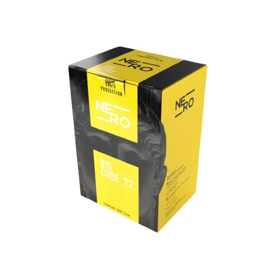 Кокосовый уголь NERO 25 мм