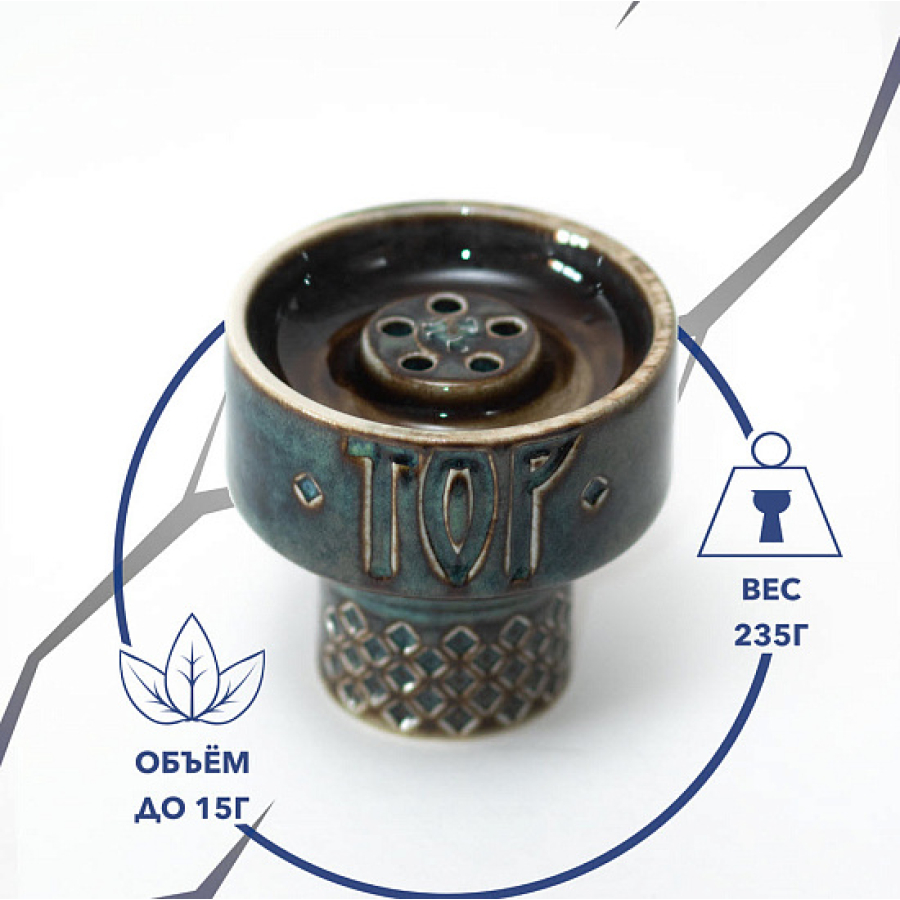 Чаша Thor Hybrid Concept Glaze (Черный,зеленый)