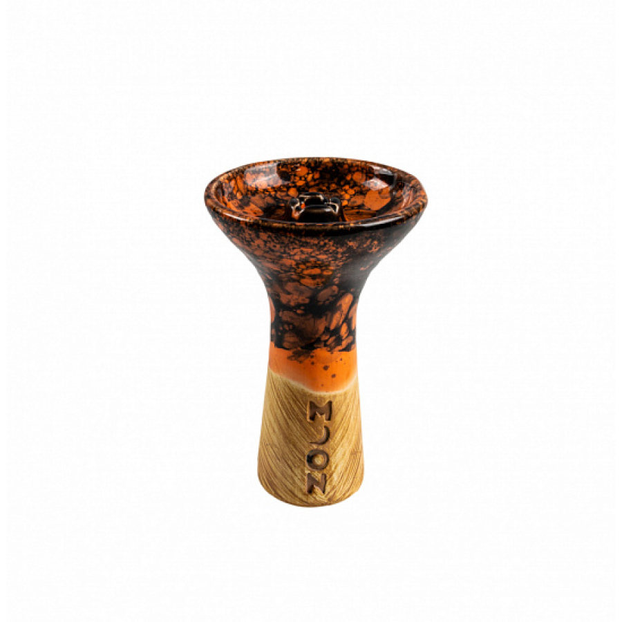 Чашка Moon Phunnel Marble Orange black
