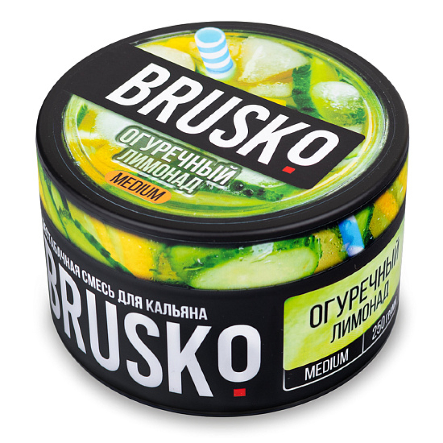 Смесь BRUSKO ОГУРЕЧНЫЙ ЛИМОНАД (MEDIUM) 250 гр