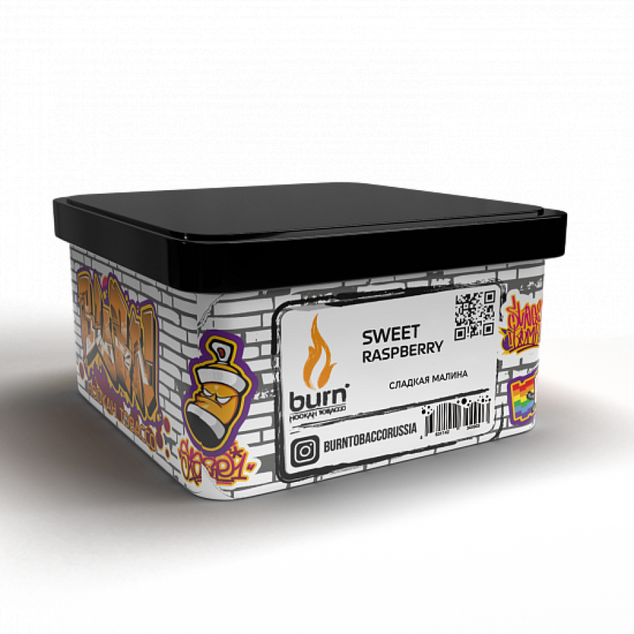 Табак BURN SWEET RASPBERRY 200 грамм