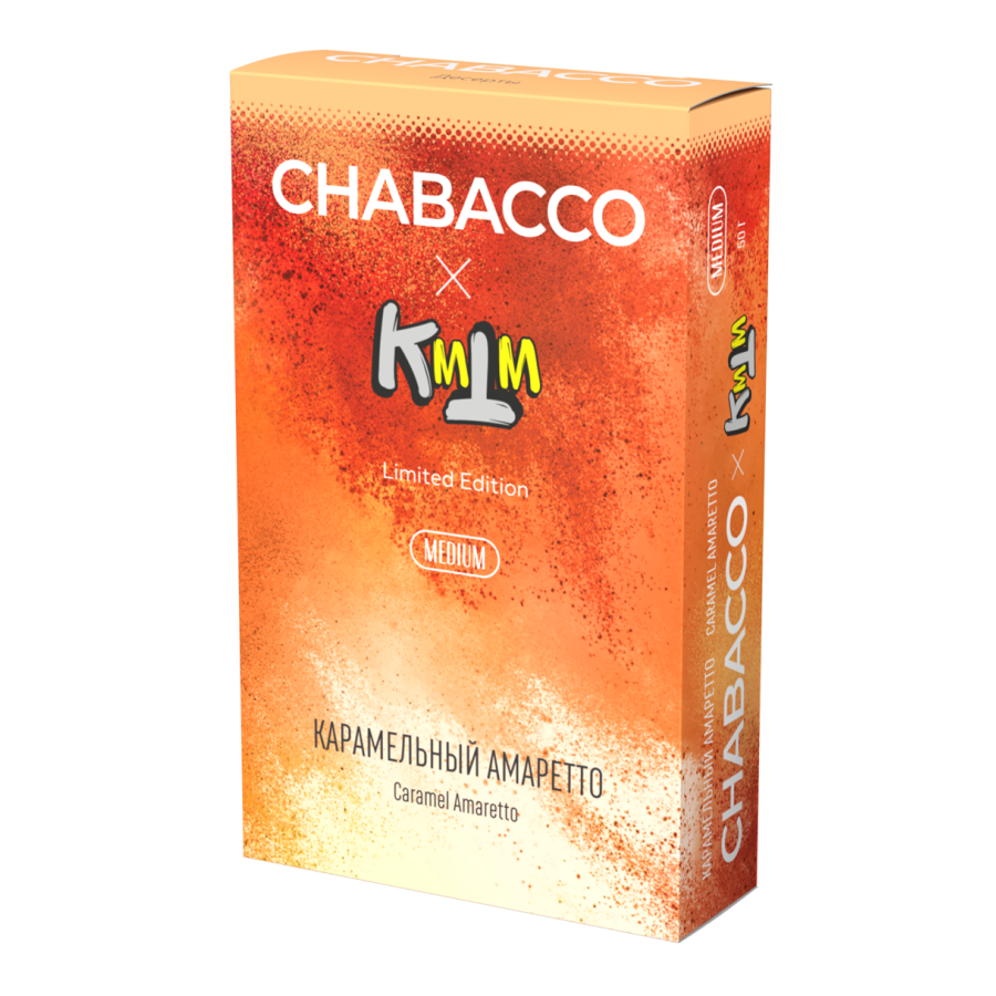 Смесь Chabacco Medium CARAMEL AMARETTO (КАРАМЕЛЬНЫЙ АМАРЕТТО) 50 гр