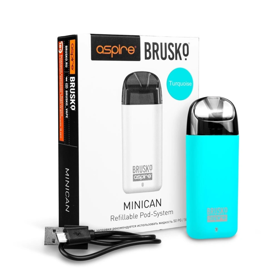 Brusko MINICAN plus (850 мАч, Бирюзовый)