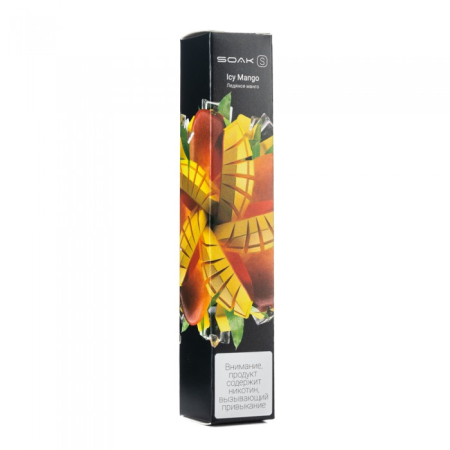 SOAK S Icy Mango (Ледяное манго), 2500 тяг