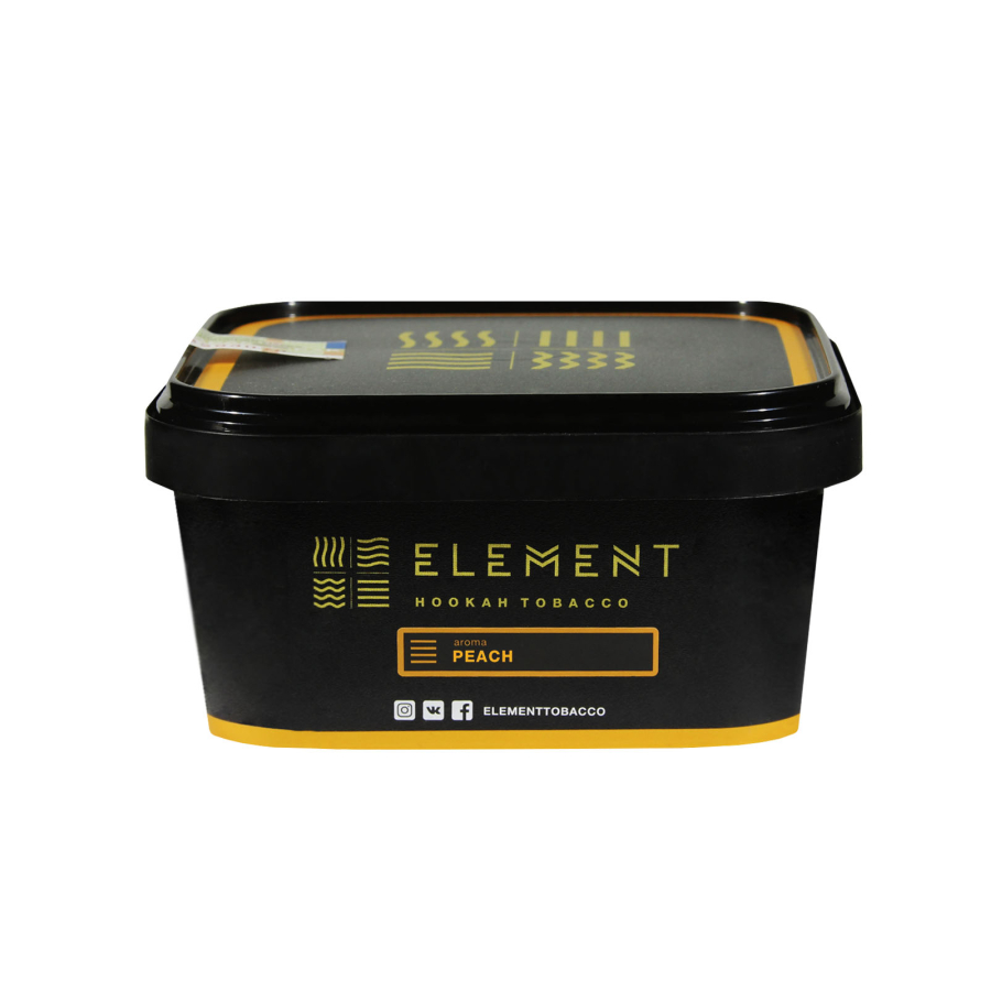 Табак Element Peach Земля 200 грамм
