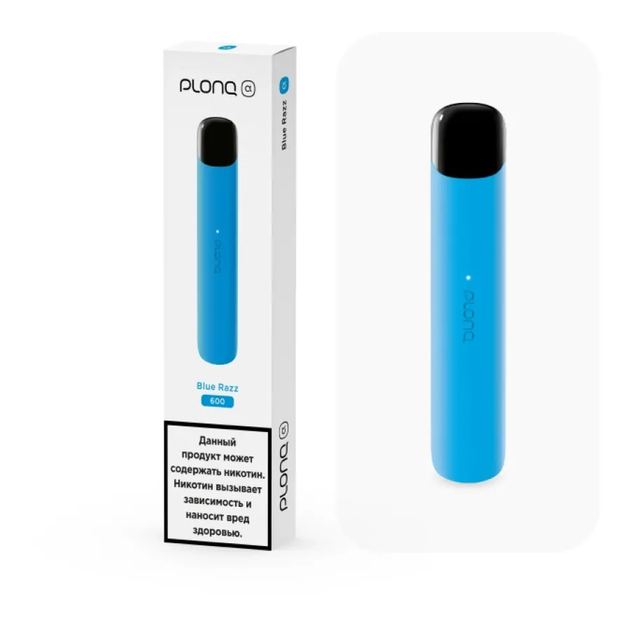PLONQ Alpha Blue Razz, 600 тяг