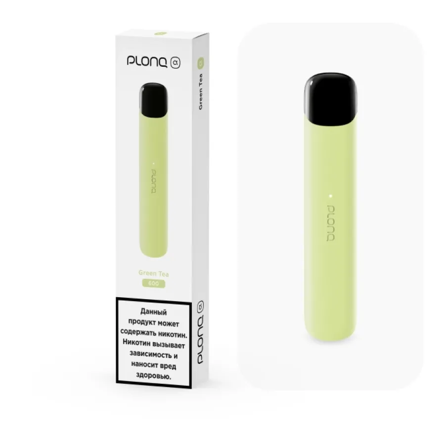 PLONQ Alpha Green Tea, 600 тяг