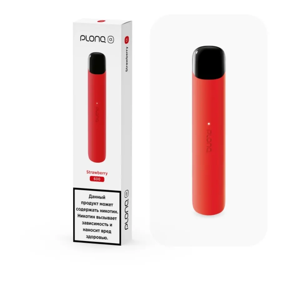 PLONQ Alpha Strawberry, 600 тяг