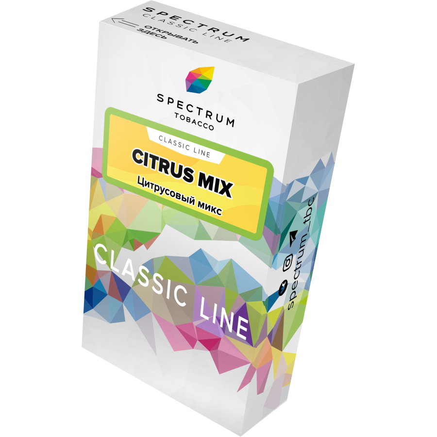 Табак Spectrum Classic citrus mix 40 грамм