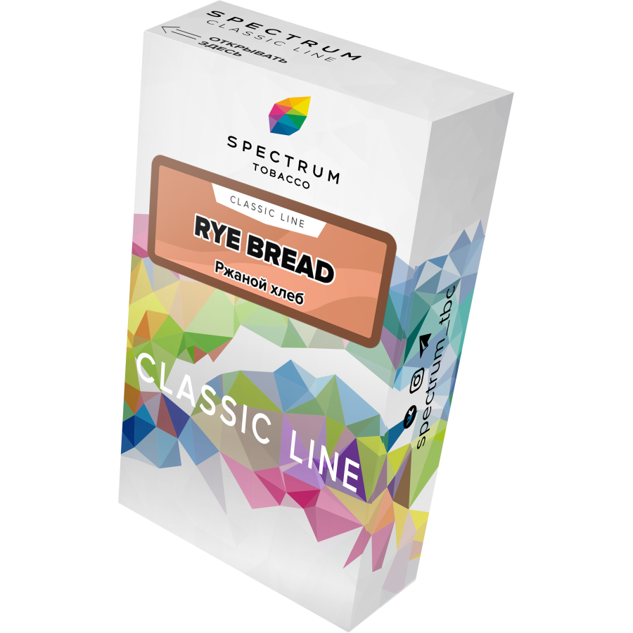 Табак Spectrum Classic rye bread 40 грамм