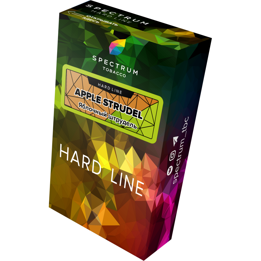 Табак Spectrum Hard apple strudel 40 грамм