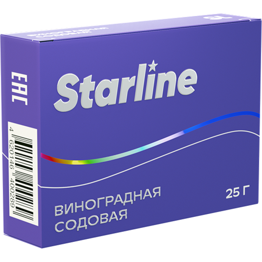 Табак Starline Виноградная содовая 25 гр