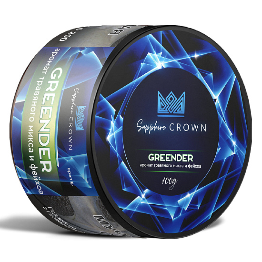 Табак SAPPHIRE CROWN GREENDER  100 грамм