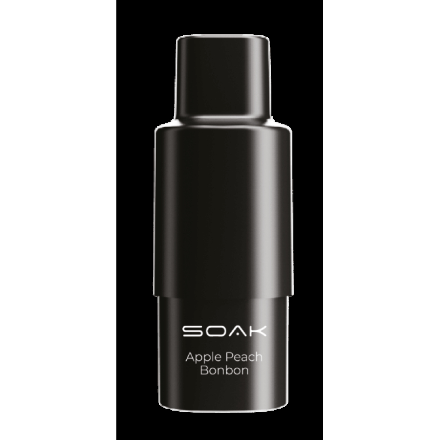 Картридж SOAK Q Яблоко-персик (1500 затяжек)