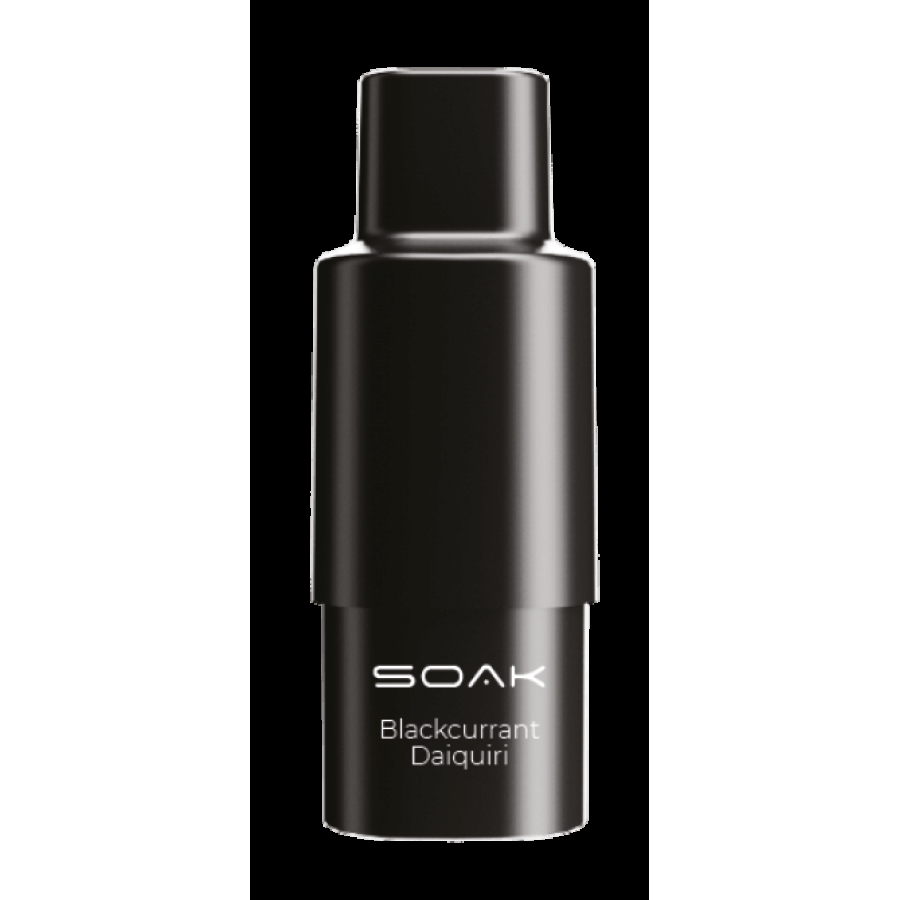 Картридж SOAK Q Дайкири-чёрная смородина (1500 затяжек)