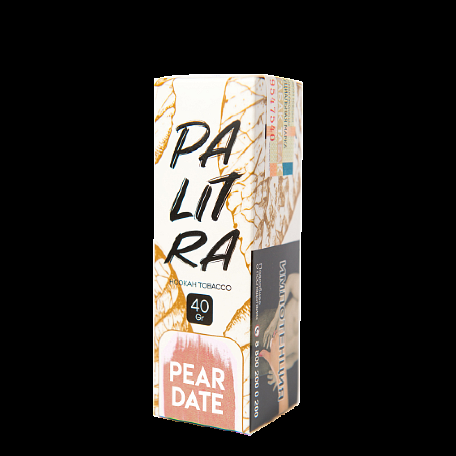 Табак Palitra Pear Date (Груша Инжир)  40 грамм