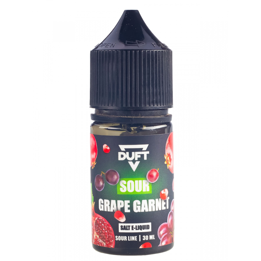Жидкость Duft Sour Line Salt 20 Grape Garnet 30 Мл