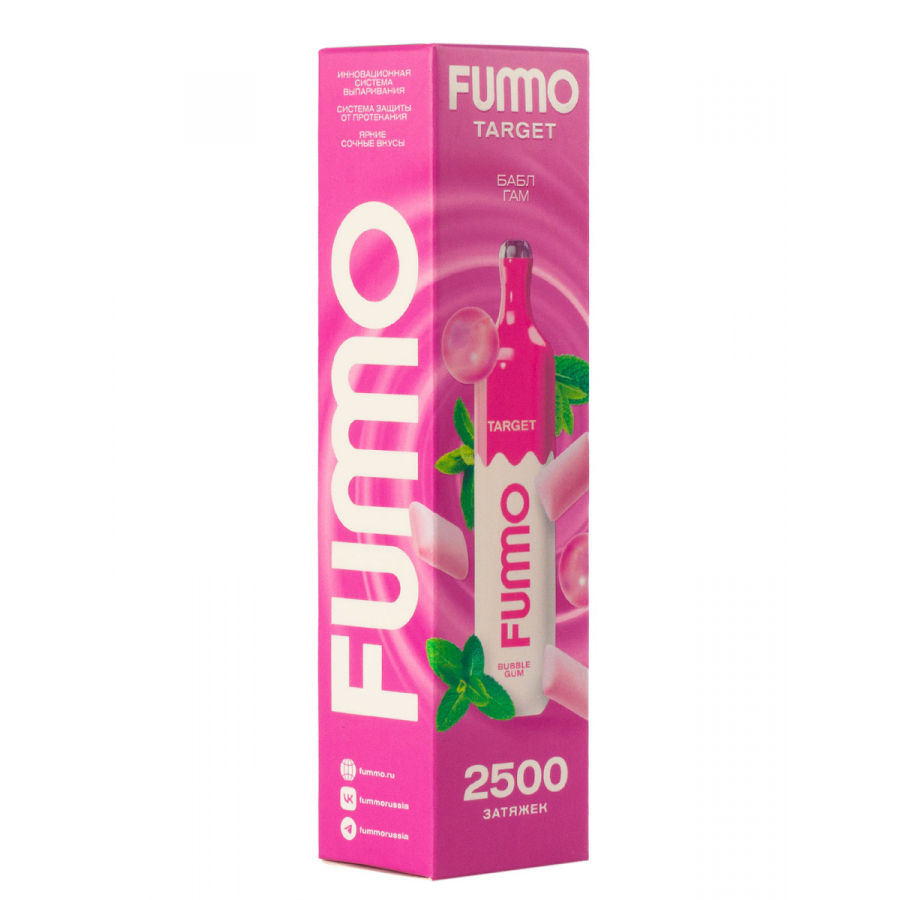Fummo Target Бабл Гам (2500 Затяжек)