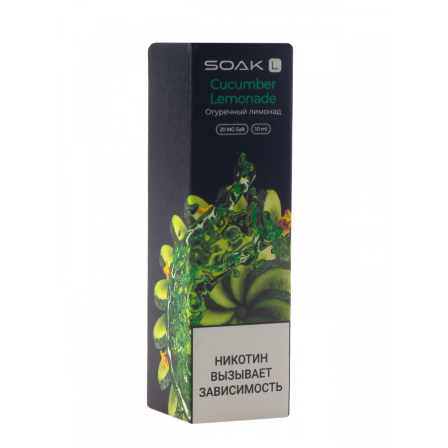 Жидкость Soak Cucumber Lemonade 10 Мл 2 Мг