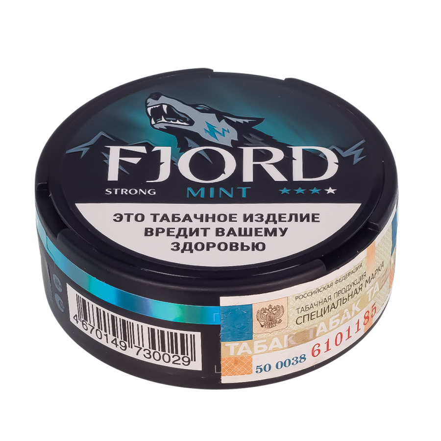 Жевательный табак Fjord Strong Mint 9 грамм