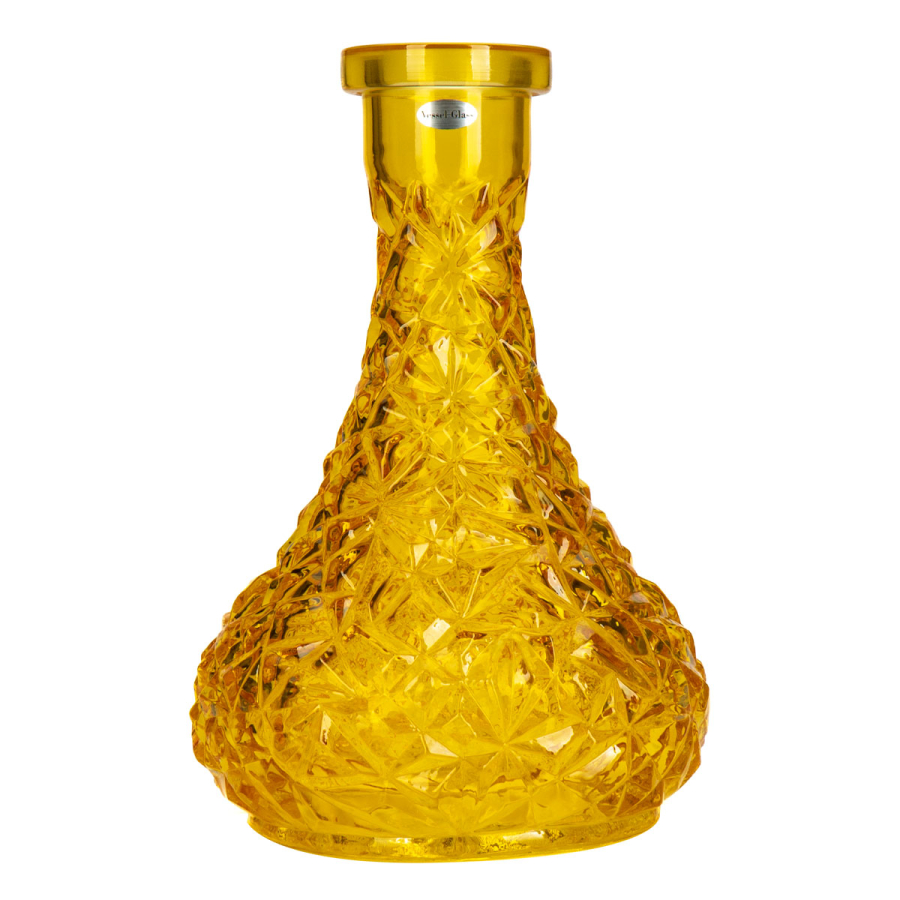 Колба Vessel Glass Капля Кристалл Жёлтый