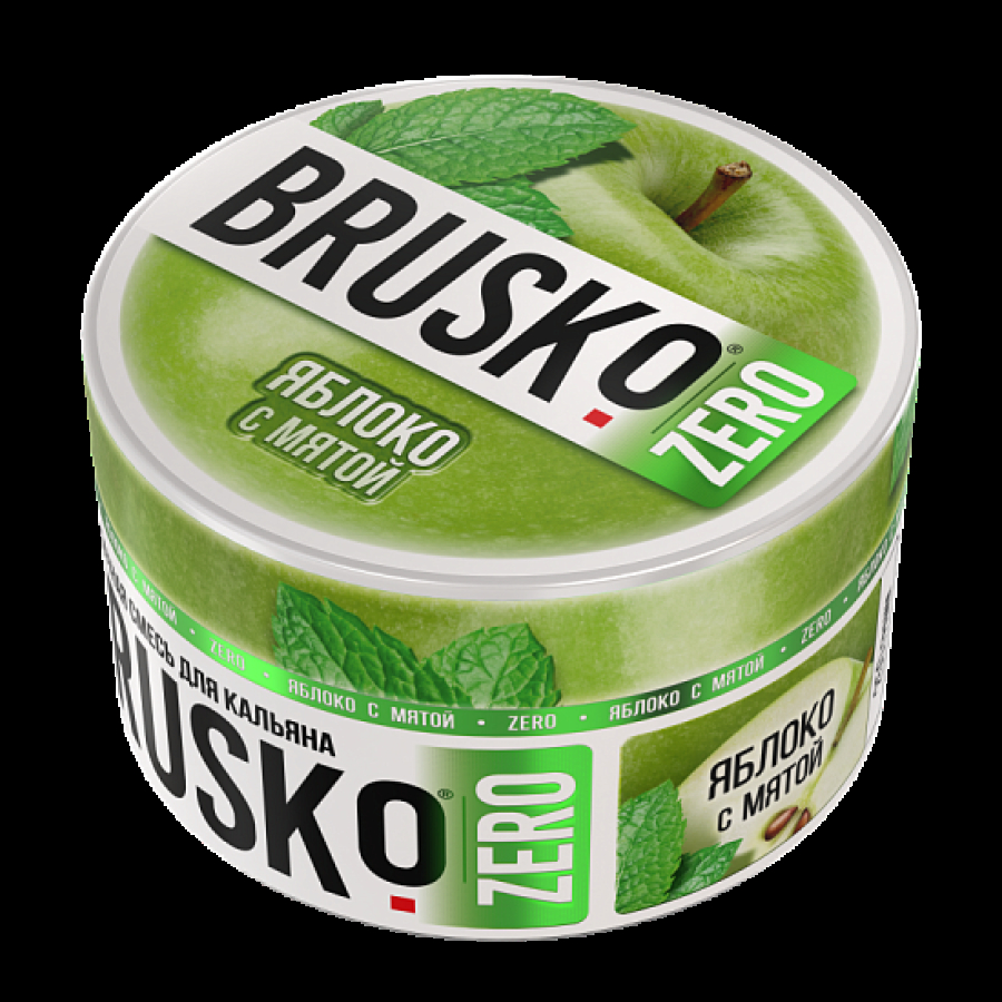 Смесь Brusko Яблоко С Мятой (Zero)  250 гр