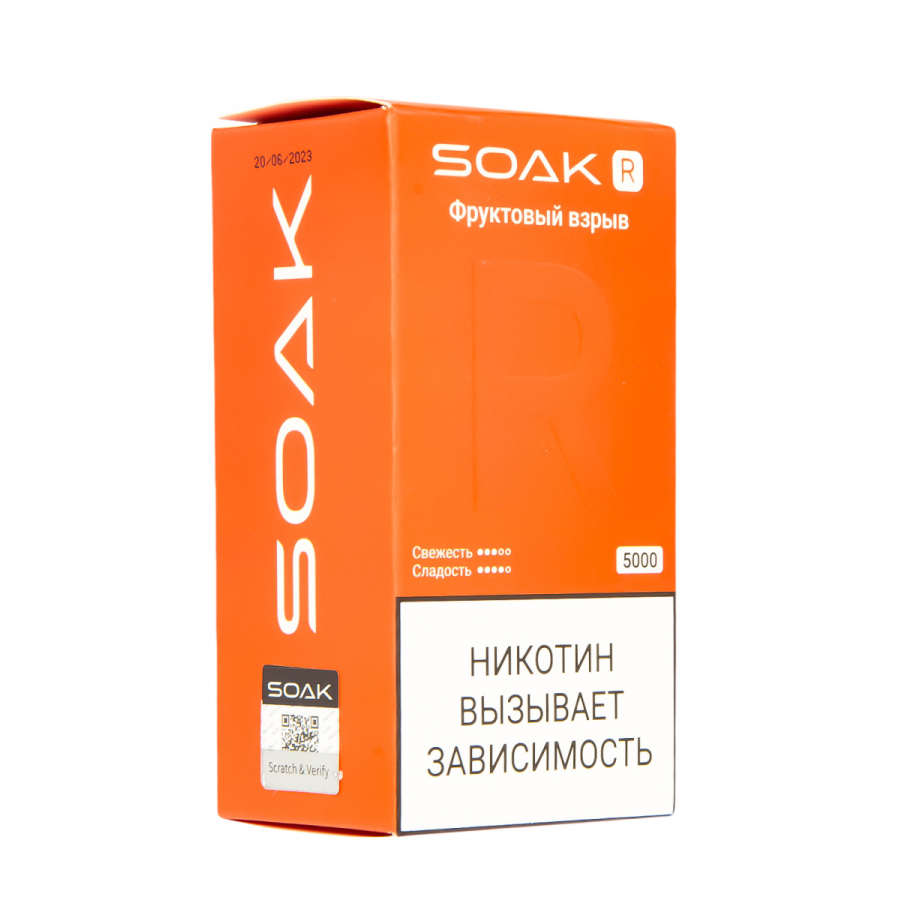 Soak R Фруктовый Взрыв 5000 Затяжек