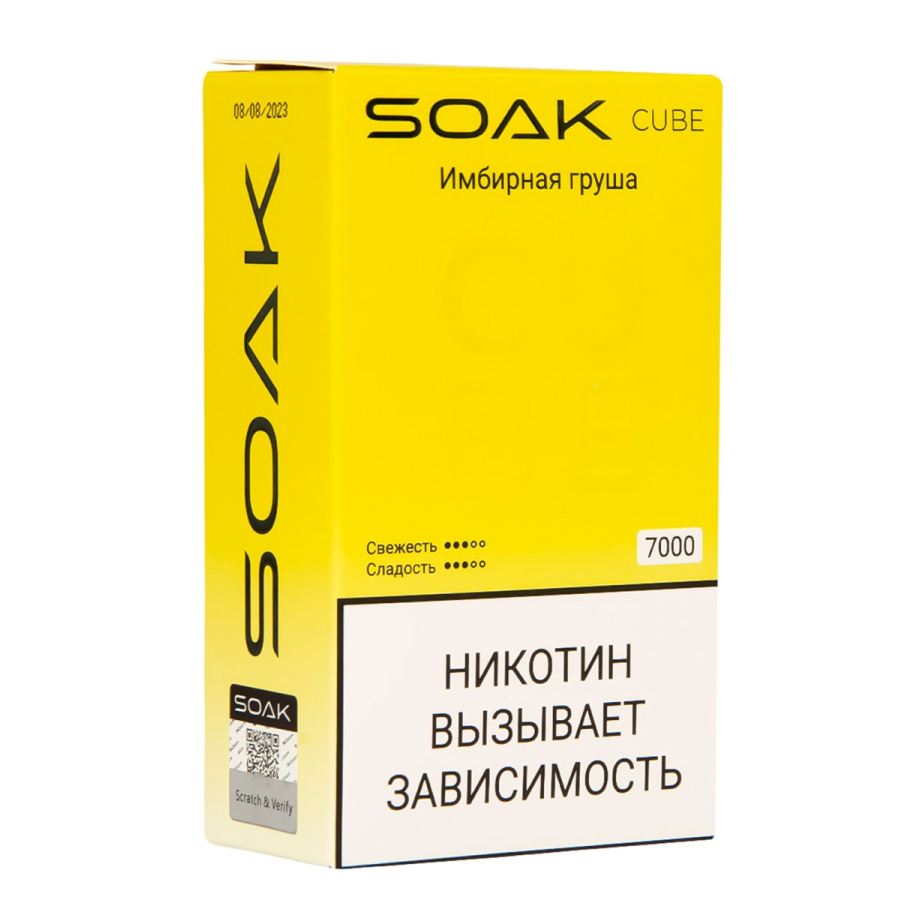 Soak Cube Имбирная Груша 7000 Затяжек