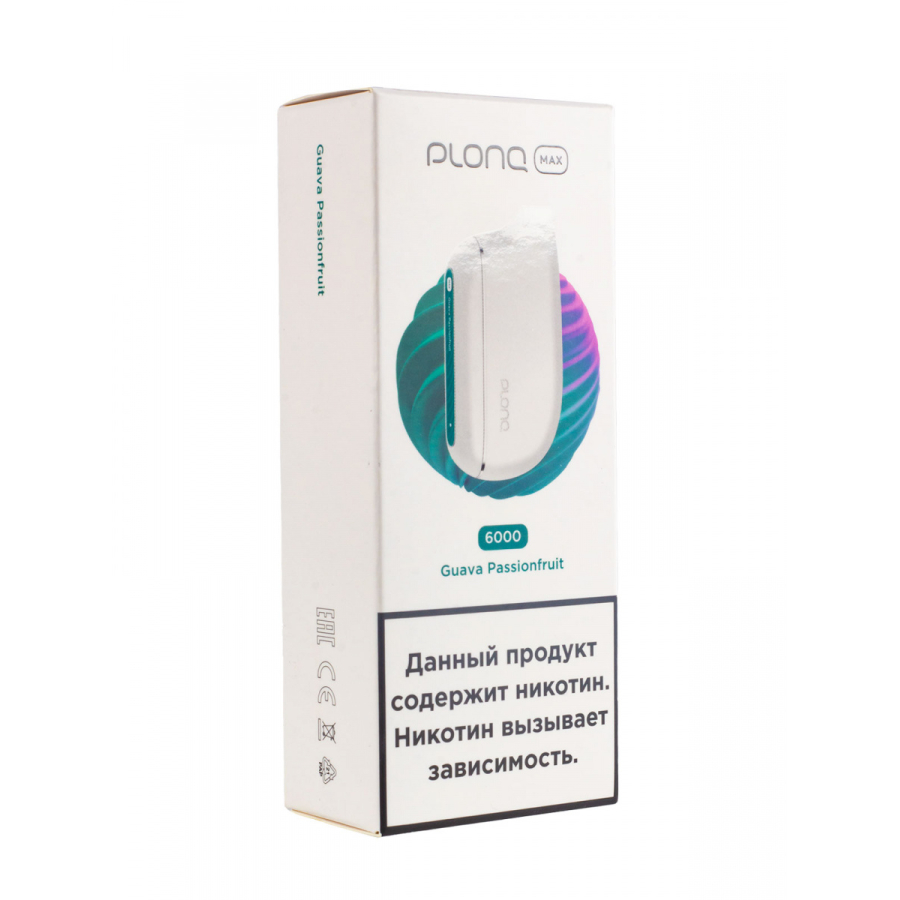Plonq Max Гуава Маракуйя (6000 Затяжек) 20 Мг