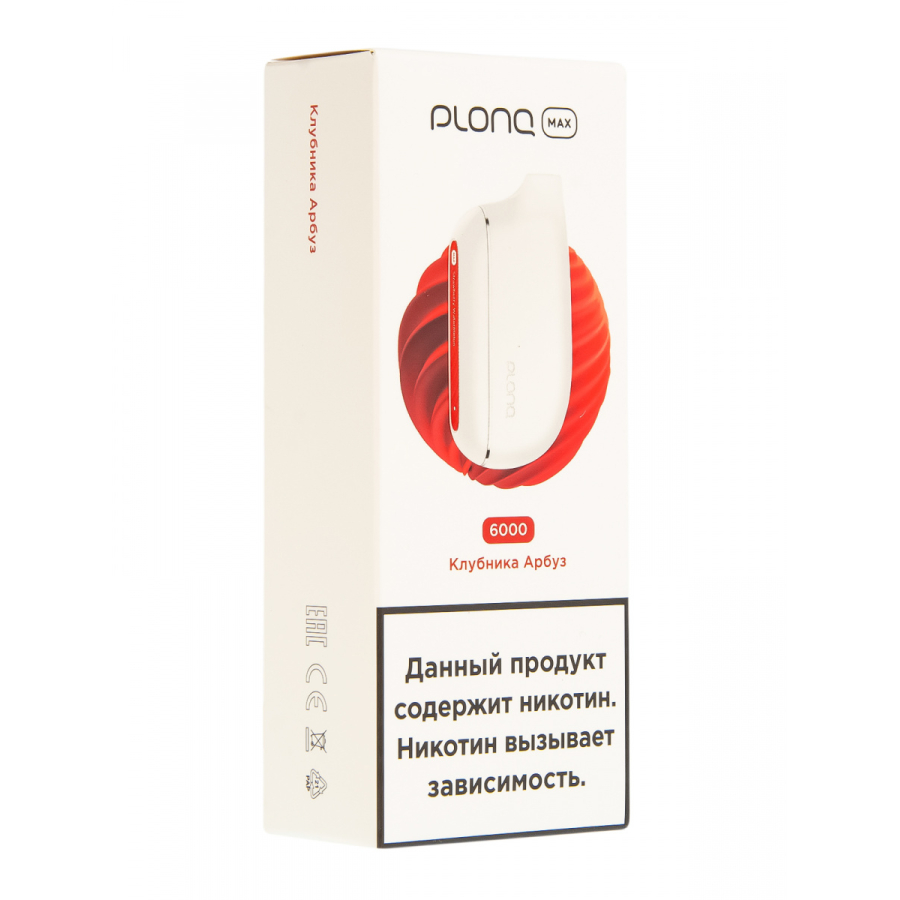 Plonq Max Клубника Арбуз (6000 Затяжек) 20 Мг