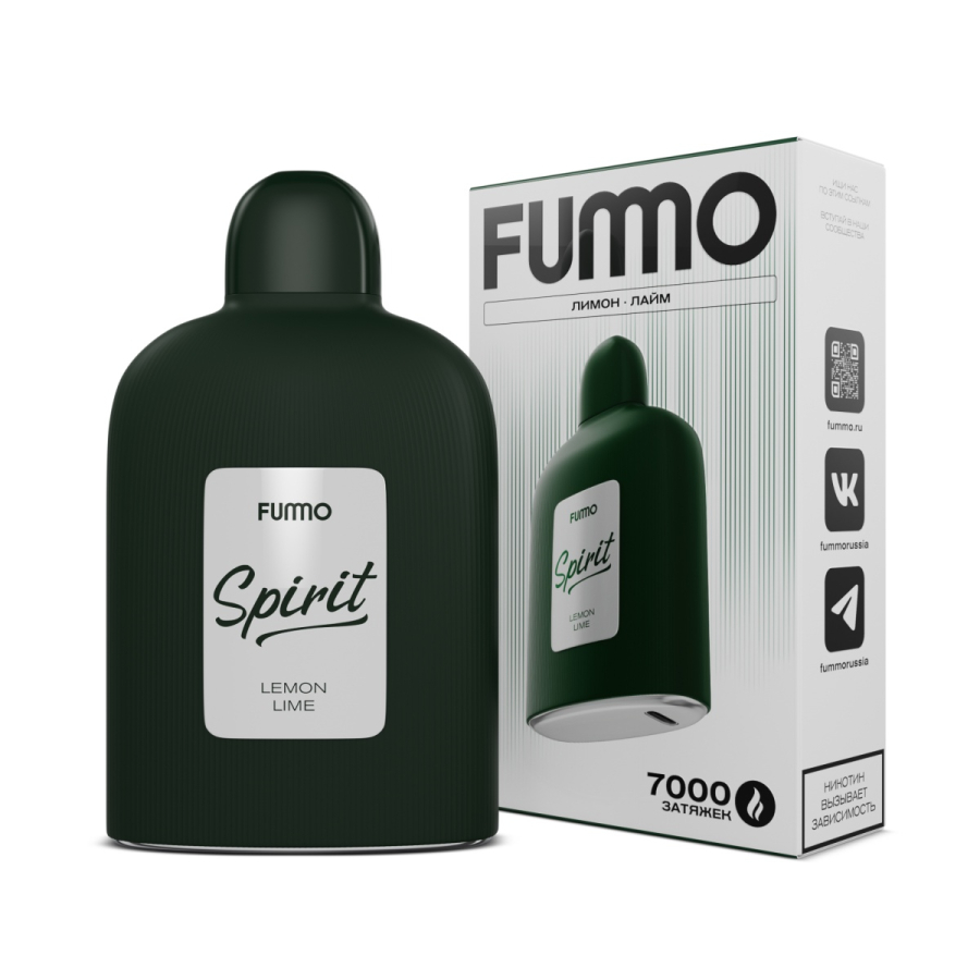Электронка Fummo Spirit Лимон Лайм 