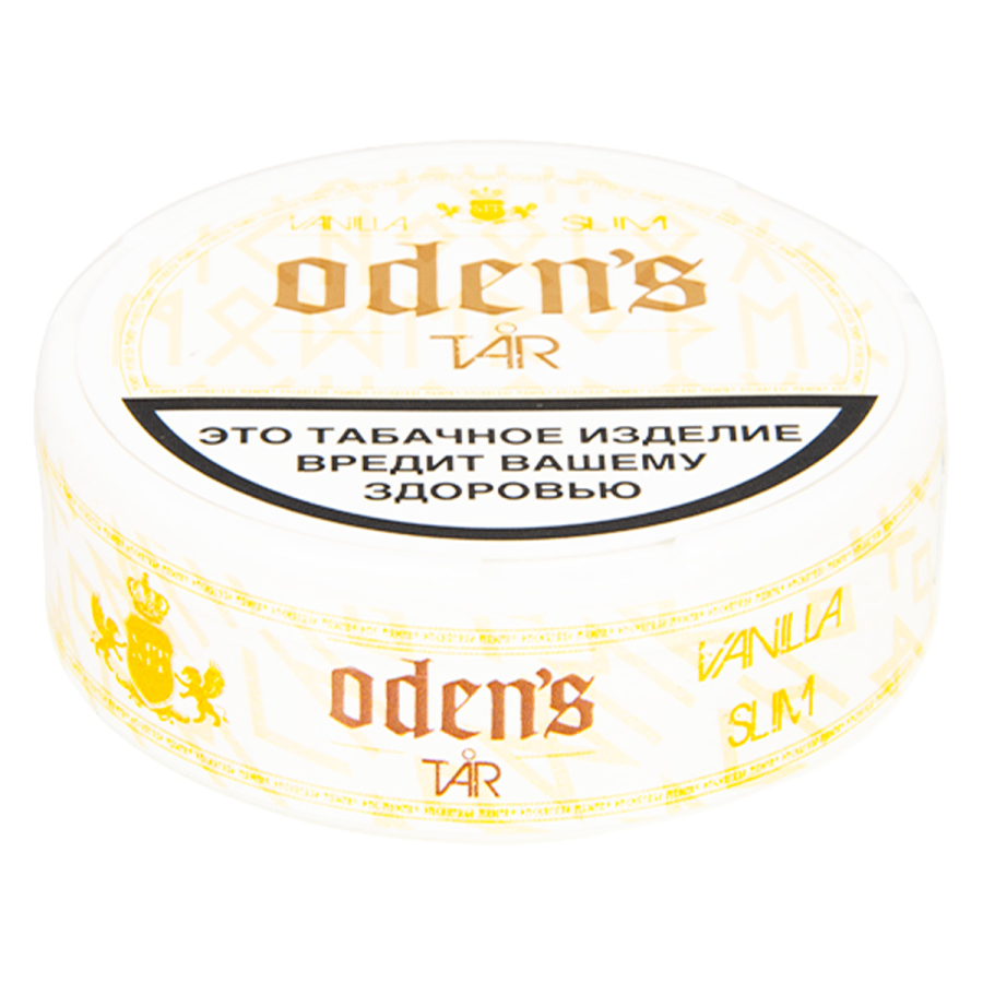 Жевательный табак Odens Tar Vanilla