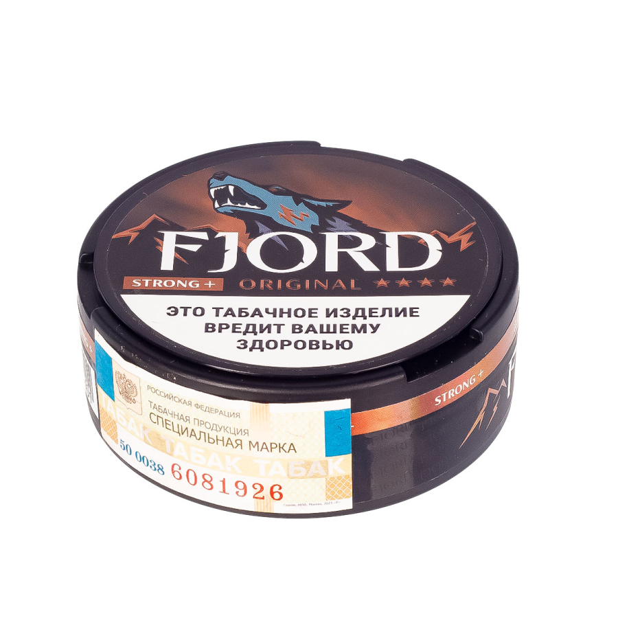 Жевательный табак Fjord Strong+ Original