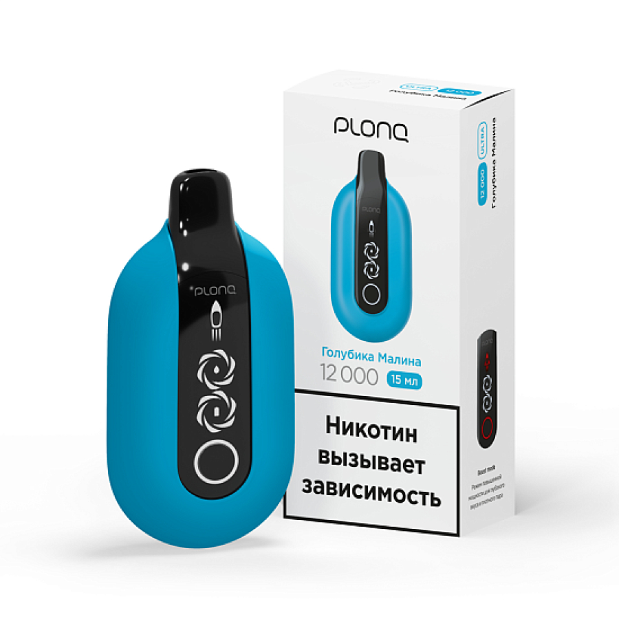 Электронка Plonq Ultra 12000 Голубика Малина