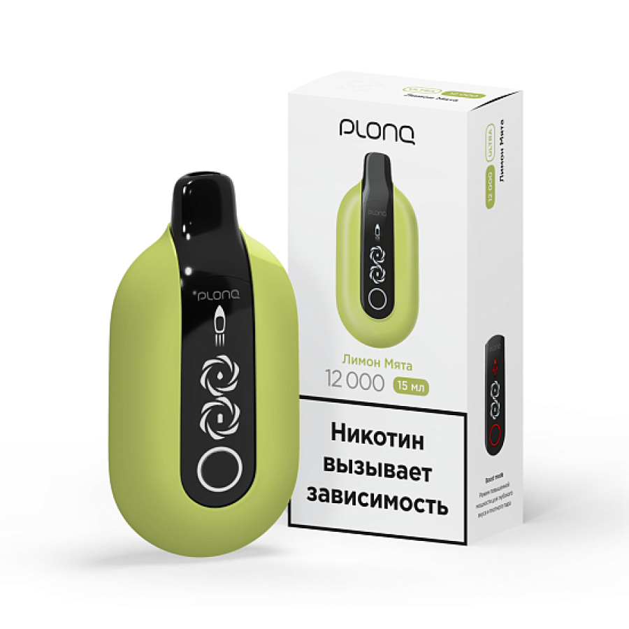 Электронка Plonq Ultra 12000 Лимон Мята