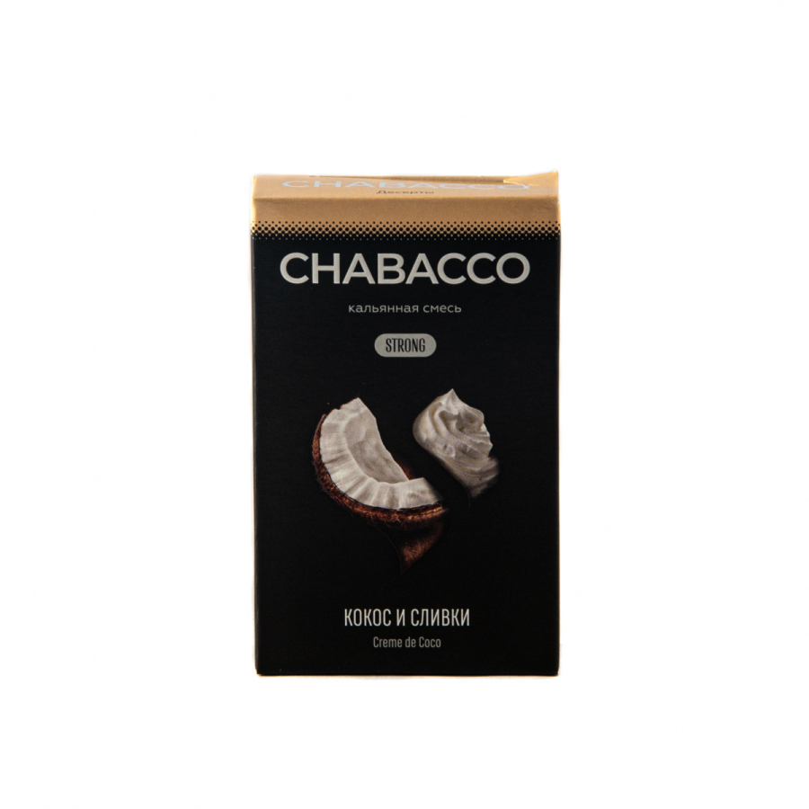 Смесь Chabacco Mix Strong Crème De Coco  50 гр