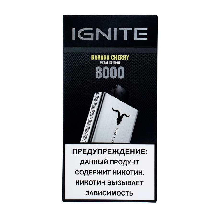 Электронка Ignite Banana Cherry V80 (8000 Затяжек)