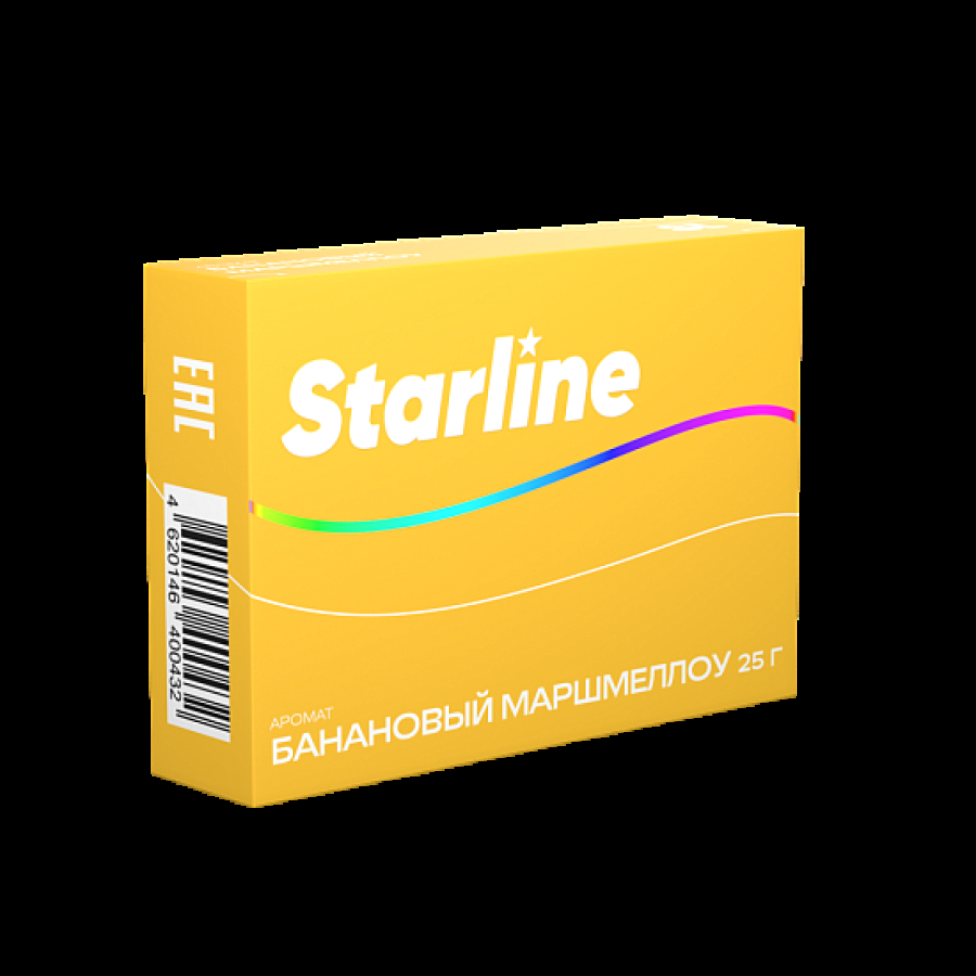 Табак Starline Банановый Маршмеллоу  25 грамм