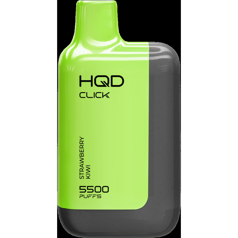 POD-система Hqd Click Устройство + Картридж Клубника Киви (5500 Затяжек)