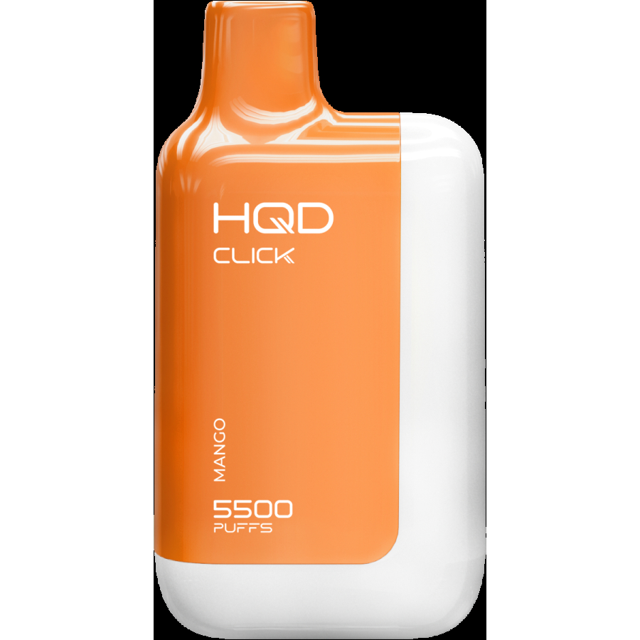 POD-система Hqd Click Устройство + Картридж Манго (5500 Затяжек)