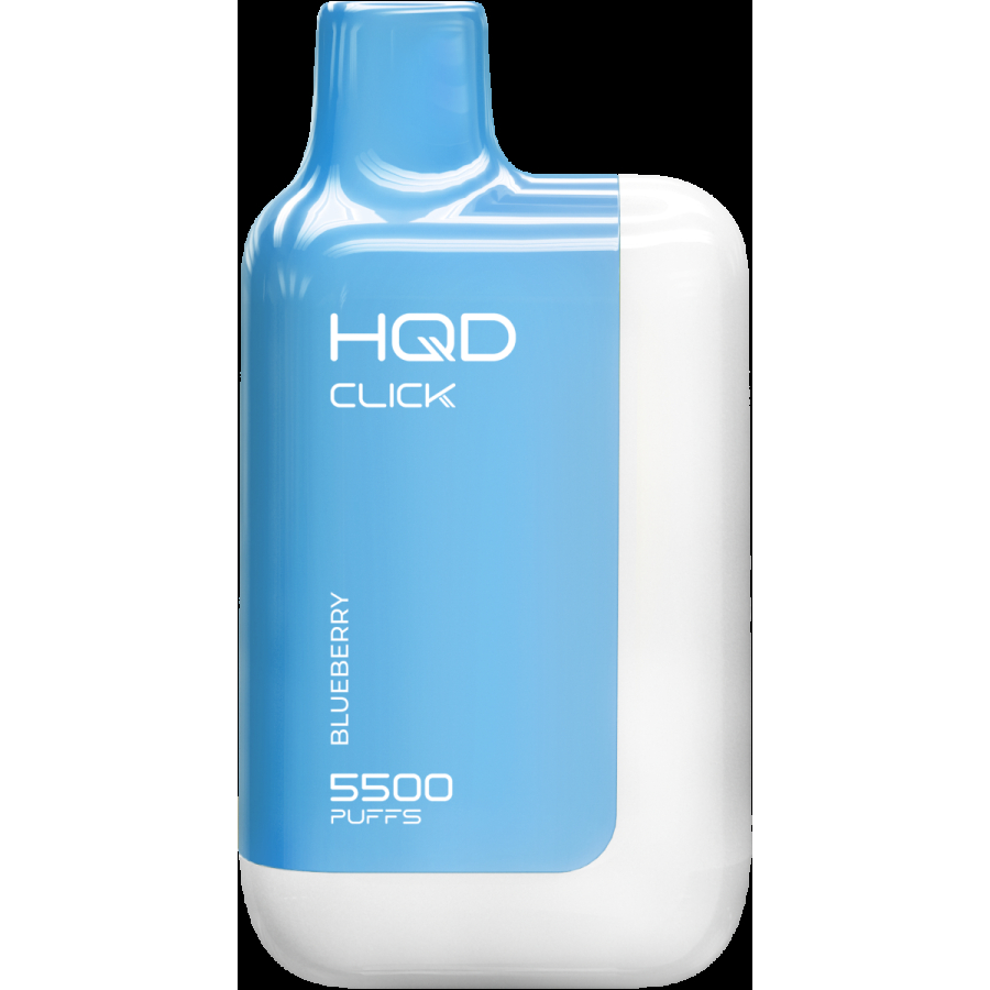 POD-система Hqd Click Устройство + Картридж Черника (5500 Затяжек)