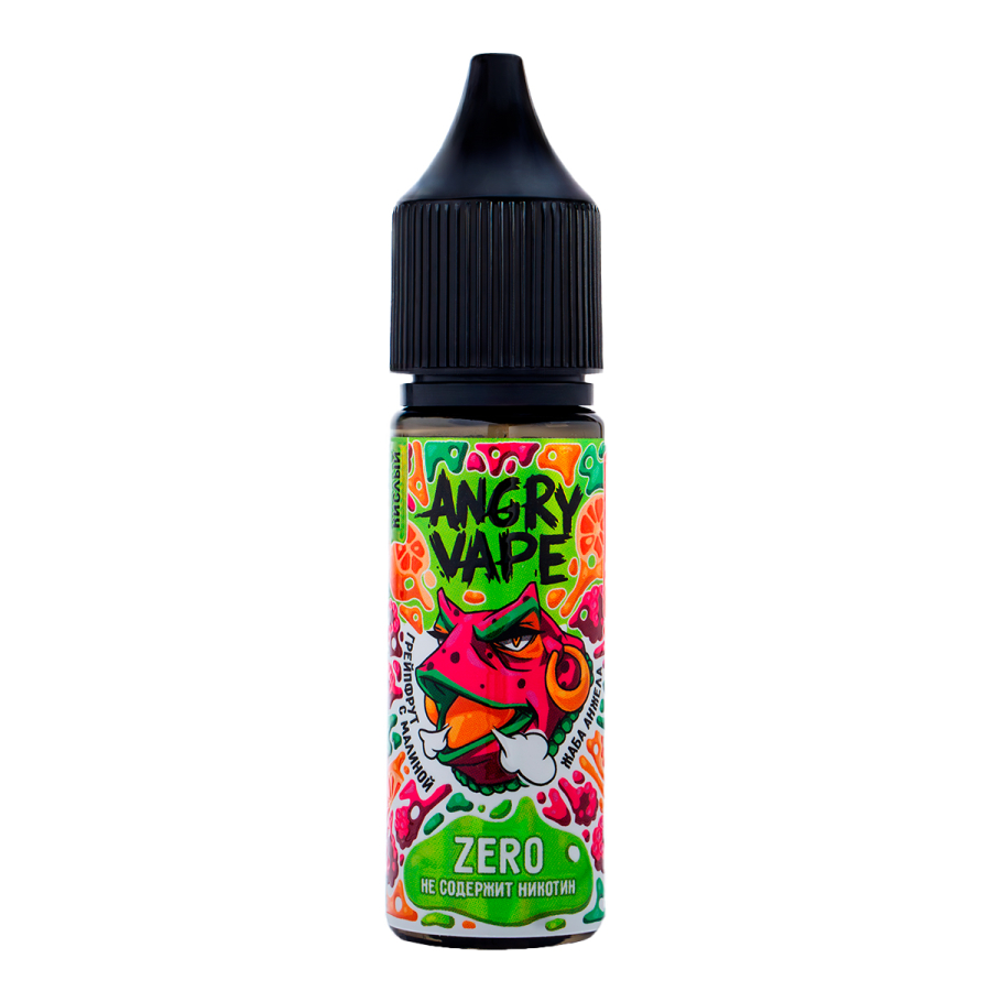 Жидкость Angry Vape Zero Жаба Анжела 30 Мл
