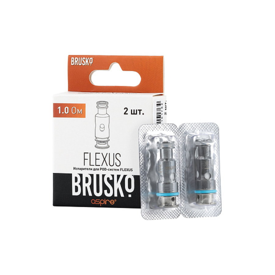 Испаритель Brusko Flexus Af Mesh Coil, 1.0 Ом, Упак. 2 Шт