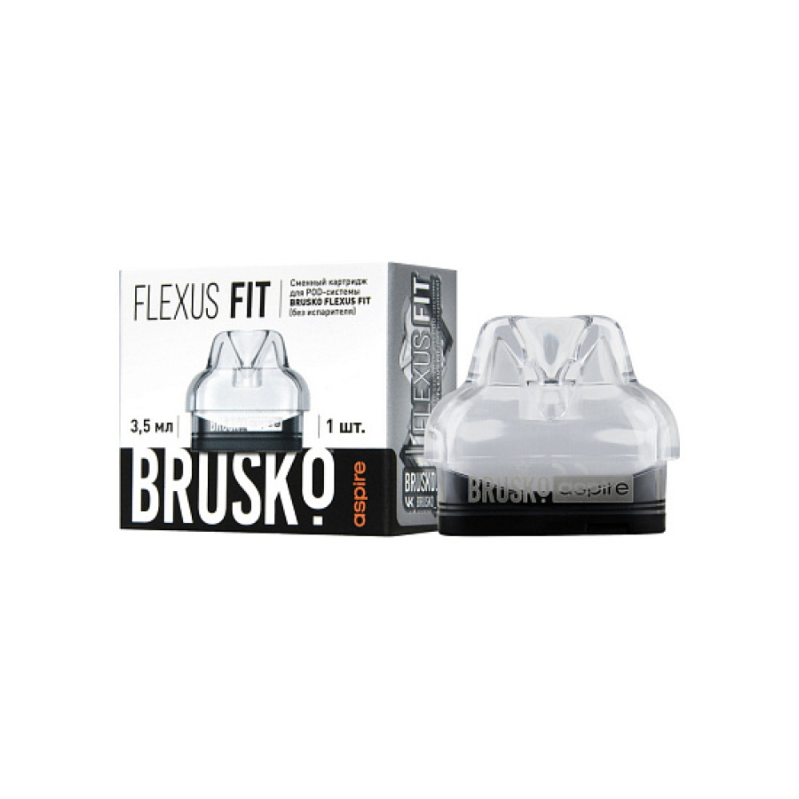 Сменный Картридж Brusko Flexus Fit (Белый) 3,5 Мл, Упак. 1 Шт