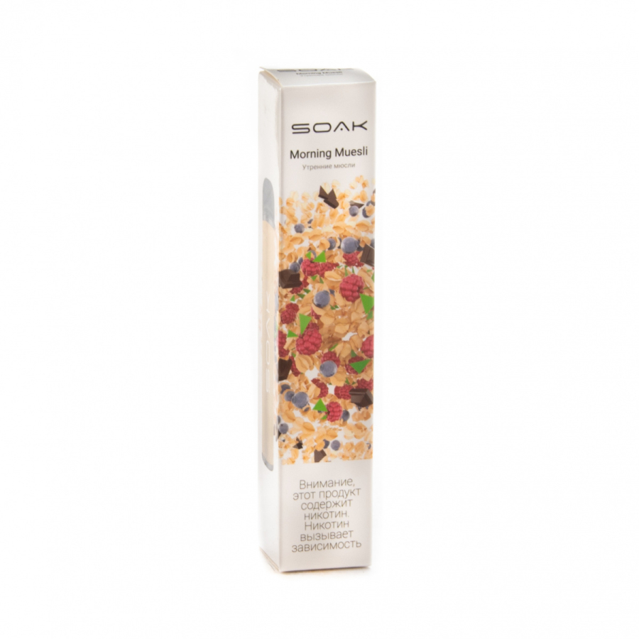 Электронная сигарета Soak X Morning Muesli 2200