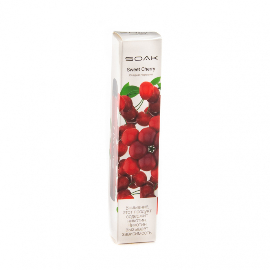 Электронная сигарета Soak X Sweet Cherry 2200