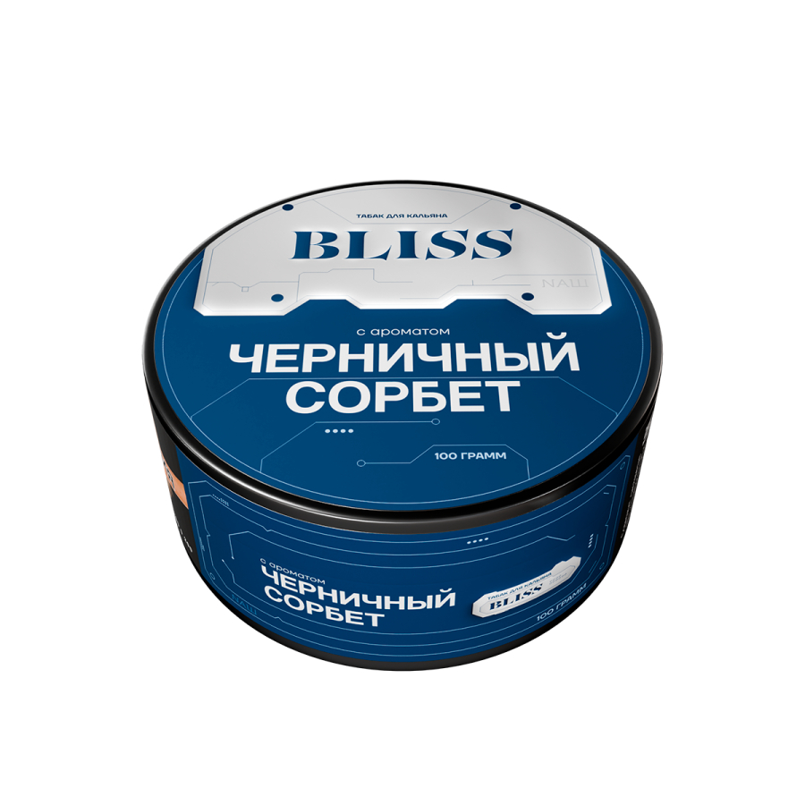 Табак Bliss Черничный Сорбет 100 грамм