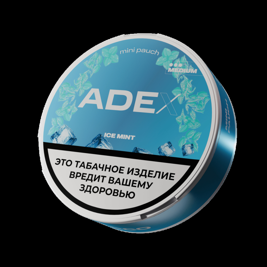 Жевательный табак ADEX Medium Mini Ice Mint 9 грамм