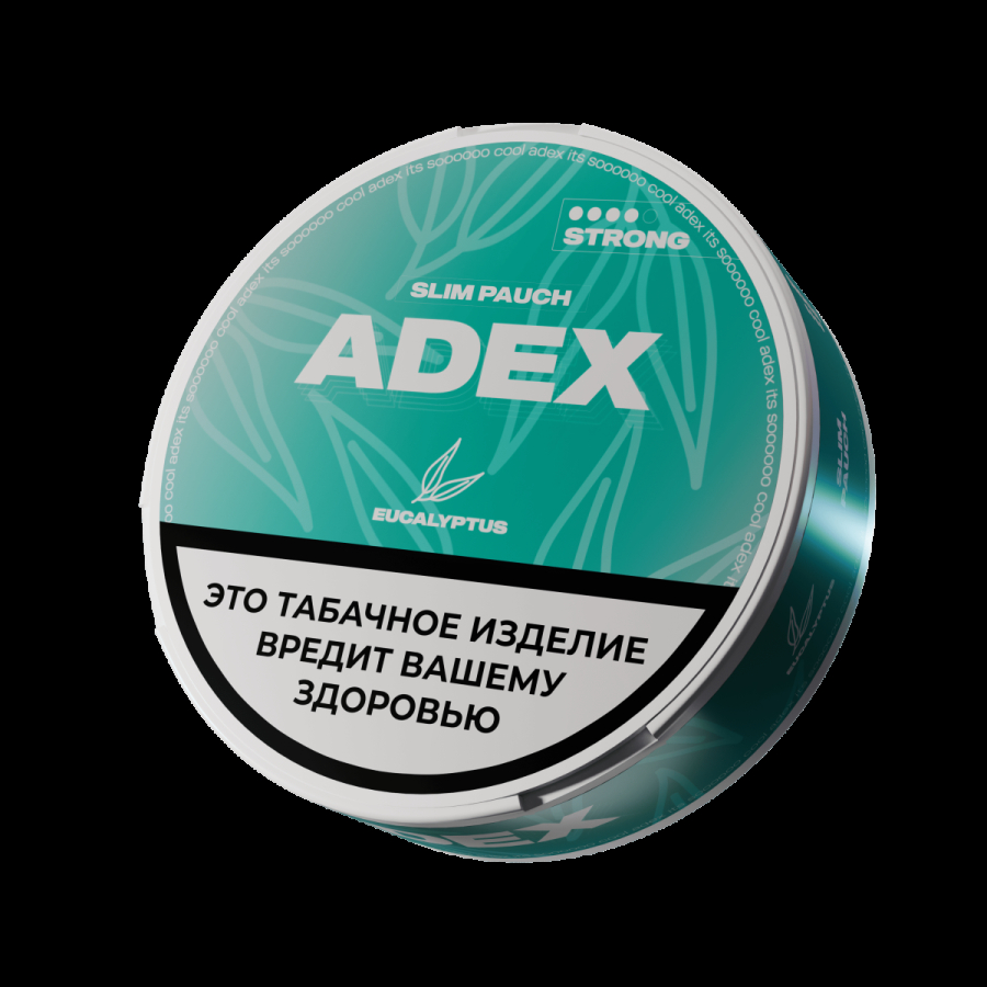 Жевательный табак ADEX Strong Slim Eucaliptus 9 грамм