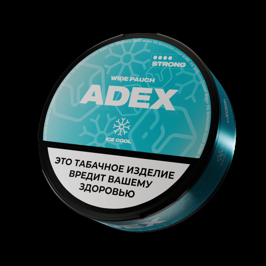 Жевательный табак ADEX Strong Wide Ice Cool 9 грамм